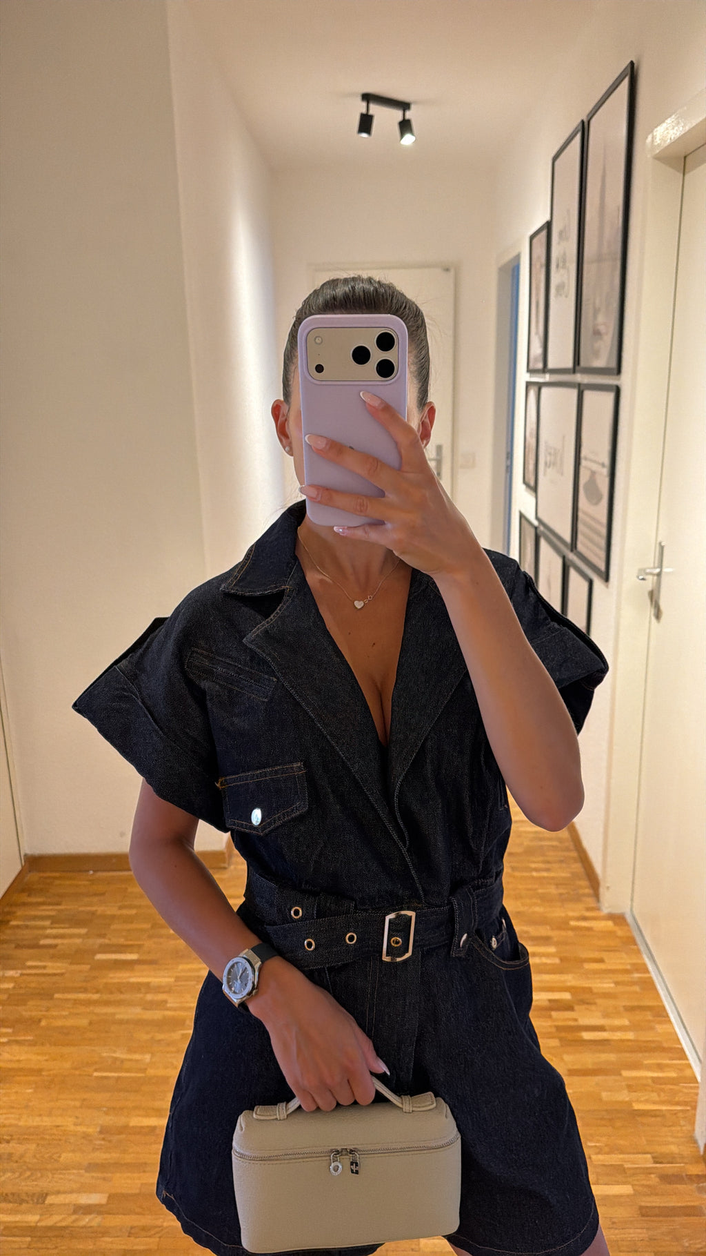 Combi short DENIM