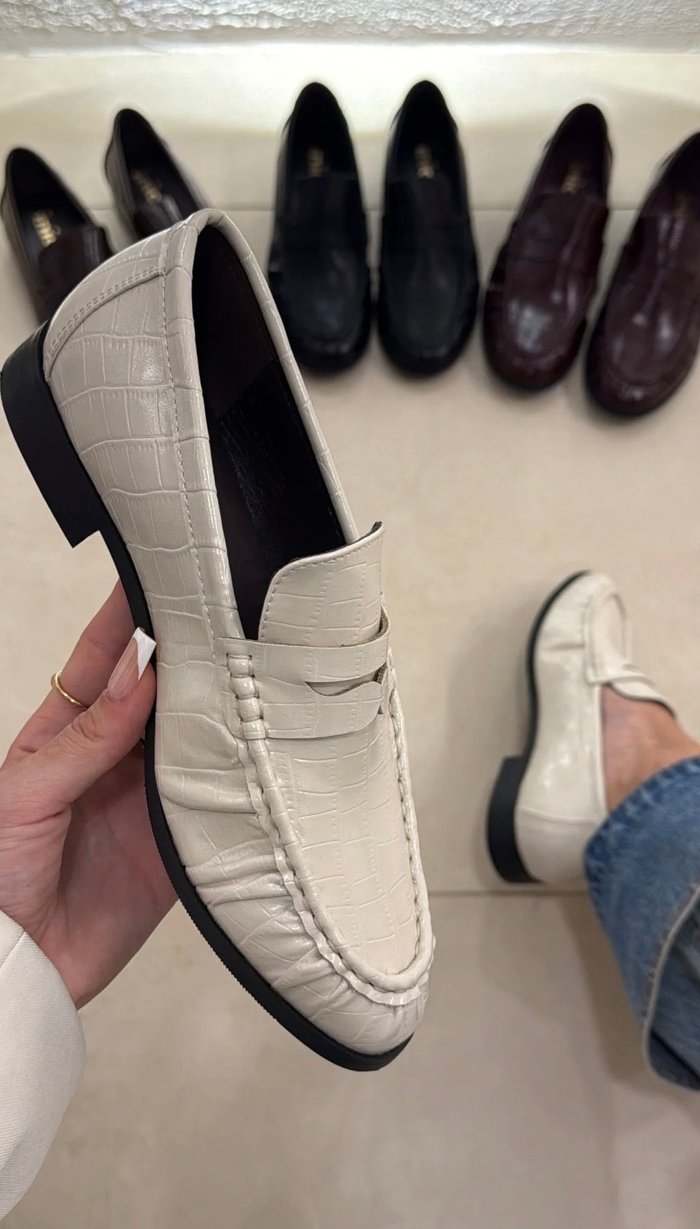 MOCASSINS LAURENT BEIGE