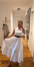 Robe avec ceinture
