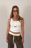 TOP boutonné by LUMINA